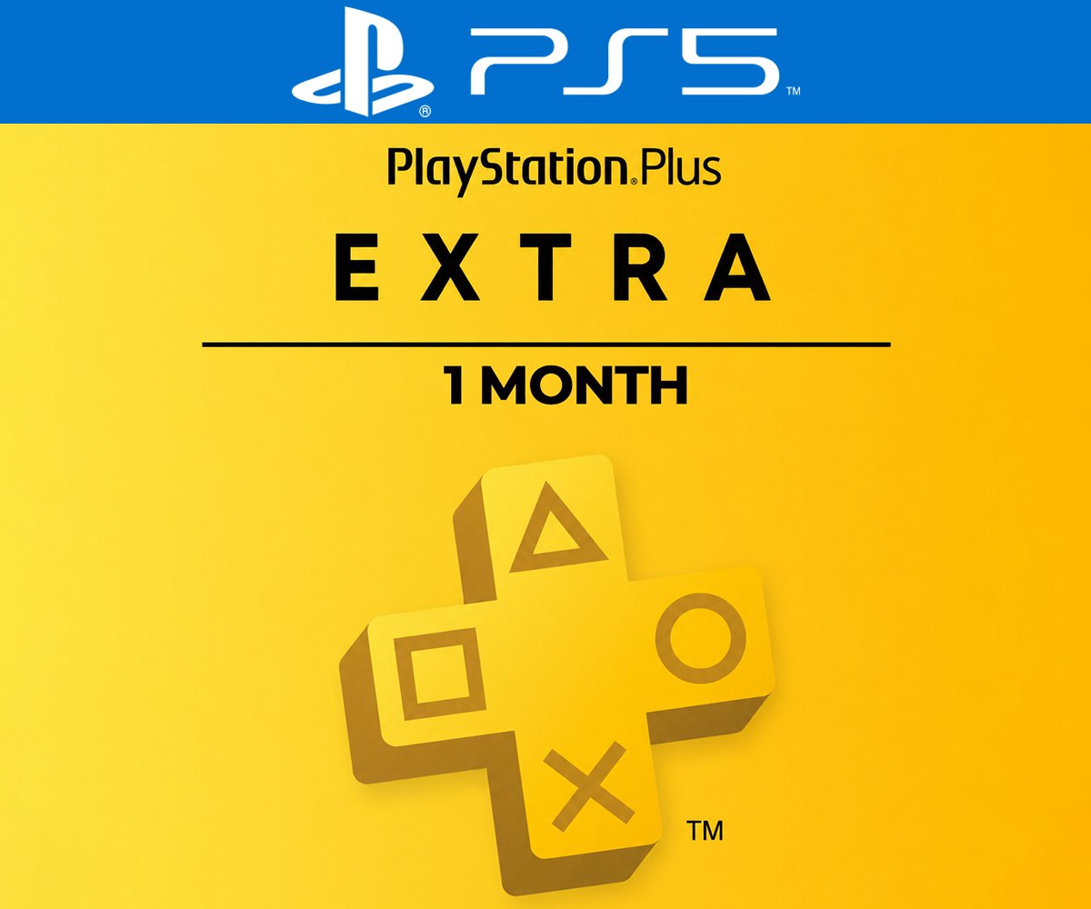 PS+ Extra 1 month