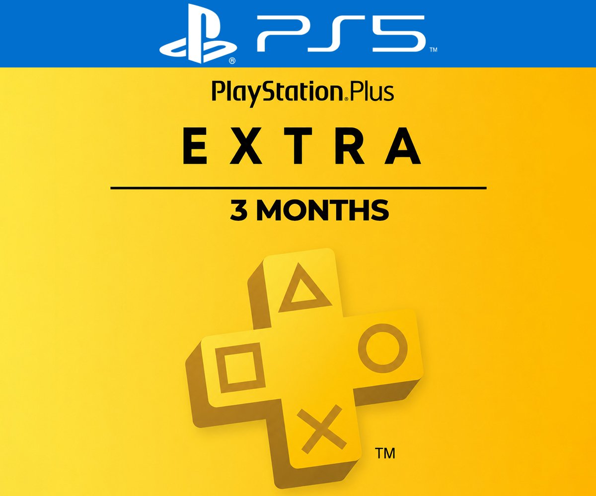 PS+ Extra 3 months