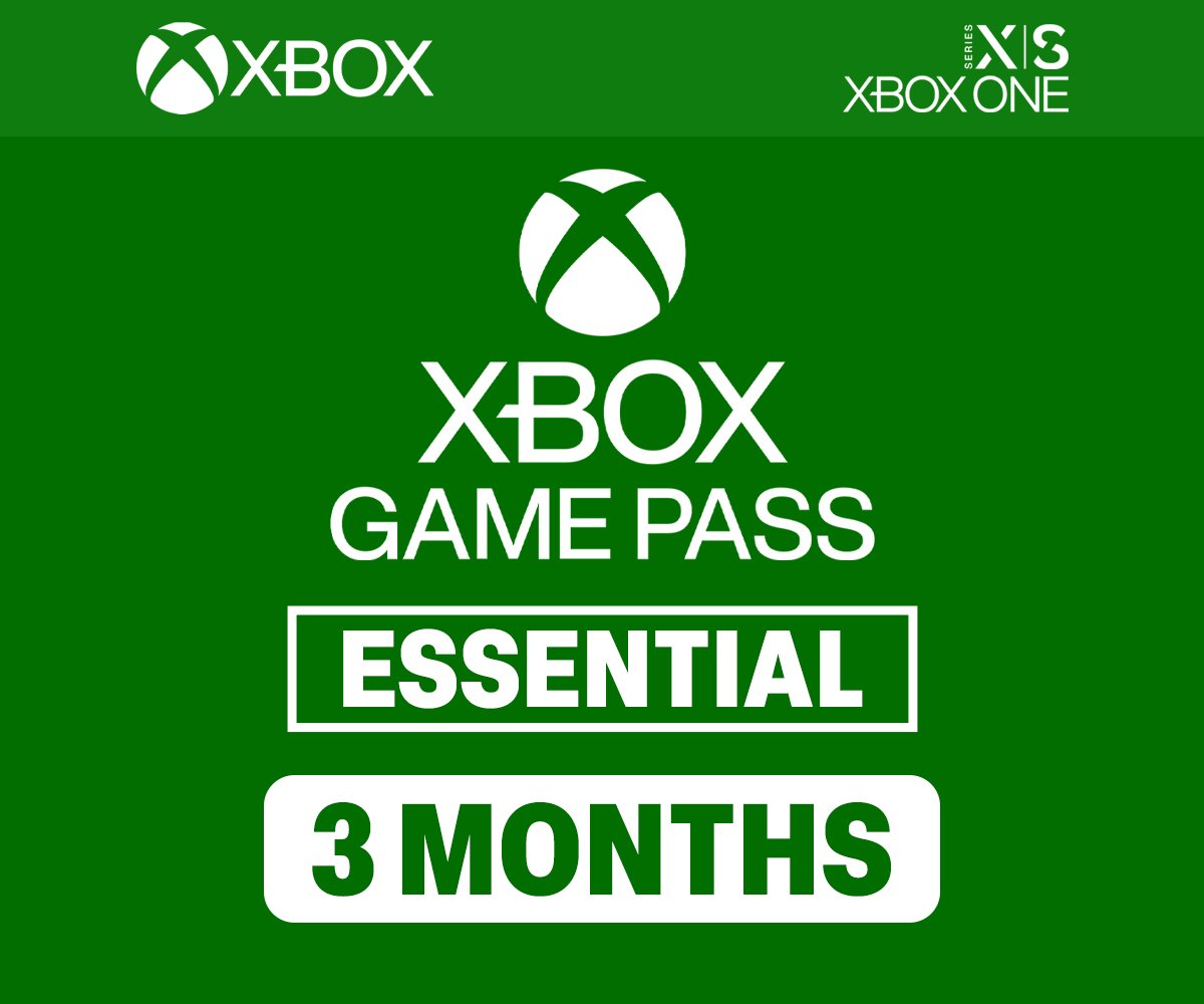 Essential XBOX Game Pass 3 Months